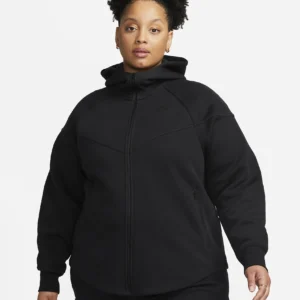 Nike Sportswear Tech Fleece Windrunner Women's Full-Zip Hoodie (Plus Size) $145