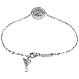 Chopard Happy Diamonds Icons 18k White Gold Diamond Bracelet