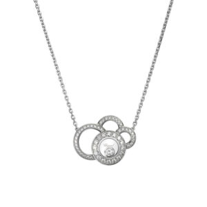 Chopard Happy Dreams 18k White Gold Diamond Necklace