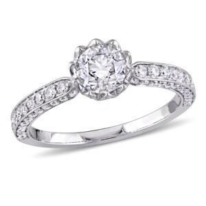 Laura Ashley 1 1/4 CT Round Diamond Bridal Ring- Size 5、6、7 JMS003996-0500、0600、0700