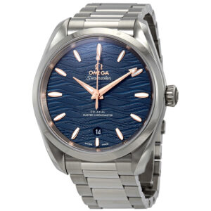 Men's Seamaster Aqua Terra Stainless Steel Blue Dial Watch