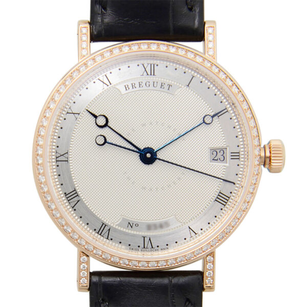 Women's Classique Leather Silver Dial Watch