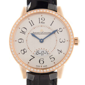 Women's Rendez-Vous Leather Silver Guilloche Dial Watch