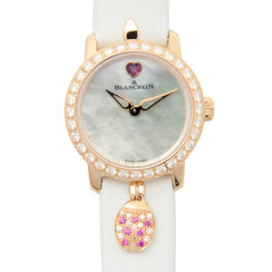 Women's Ladybird Ultraplate Leather Mother Of Pearl Dial Watch